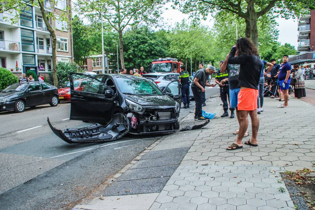 Forse schade en gewonden bij ongeval