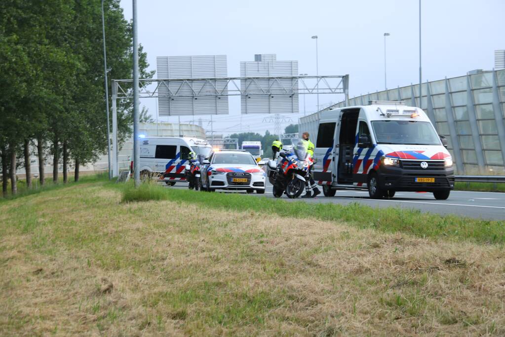 Twee gewonden bij ongeval op snelweg