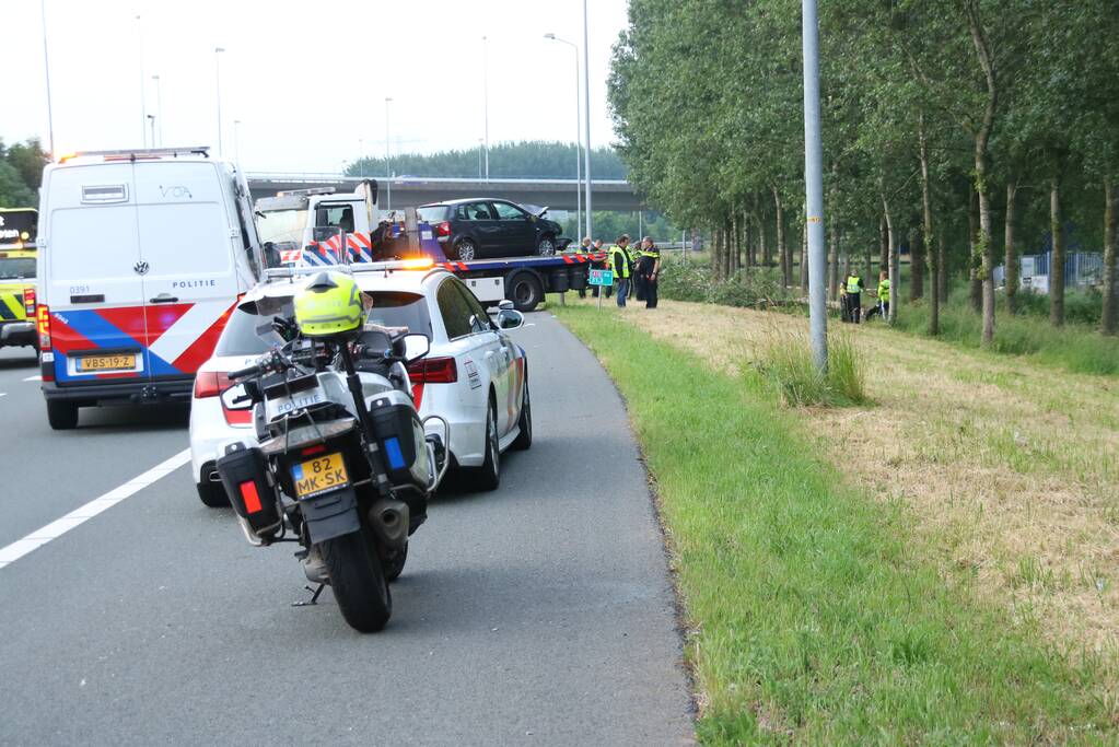 Twee gewonden bij ongeval op snelweg