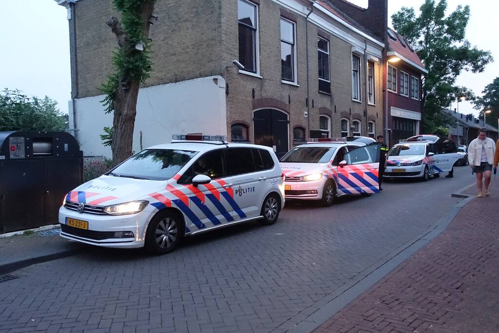 Aanhoudingen door politie in kogelwerende vesten