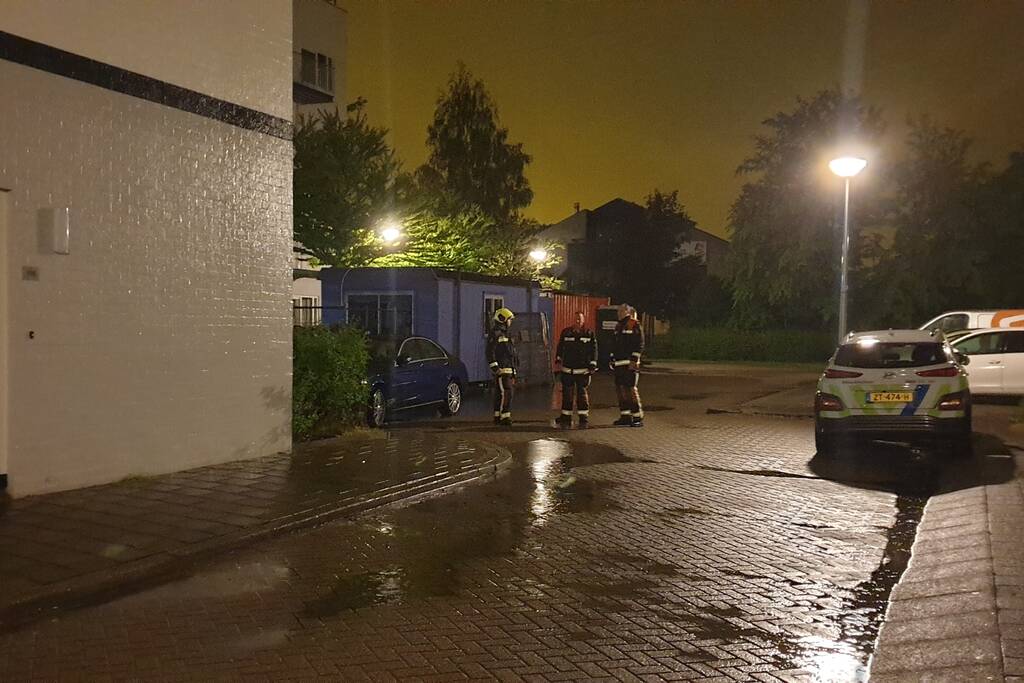Appartementencomplex ontruimd na waterlekkage
