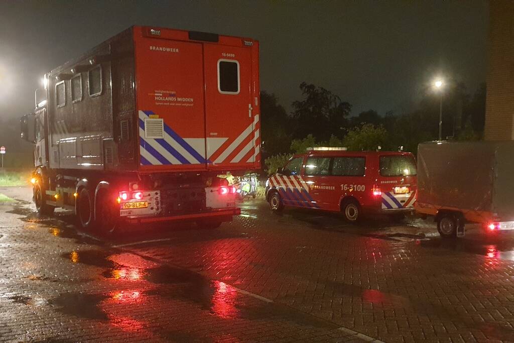 Appartementencomplex ontruimd na waterlekkage