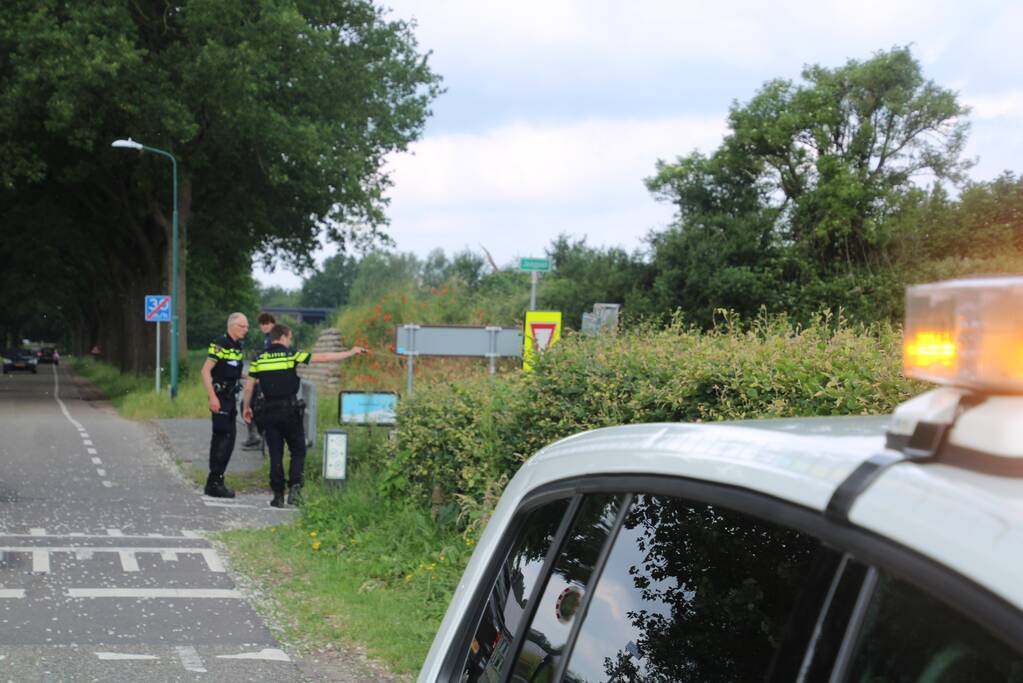 Wielrenner gewond bij aanrijding