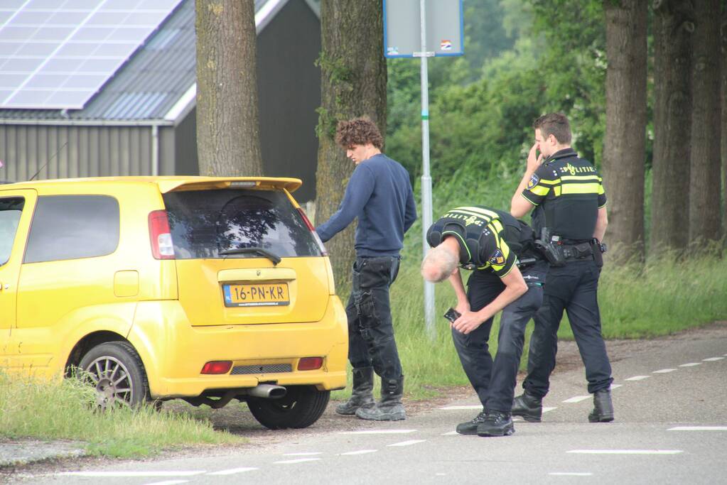 Wielrenner gewond bij aanrijding