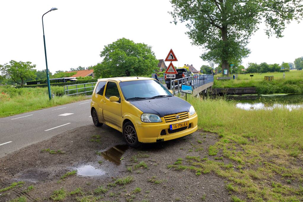 Wielrenner gewond bij aanrijding