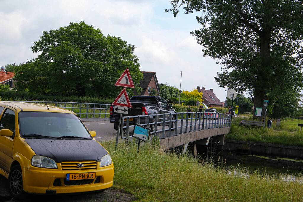 Wielrenner gewond bij aanrijding