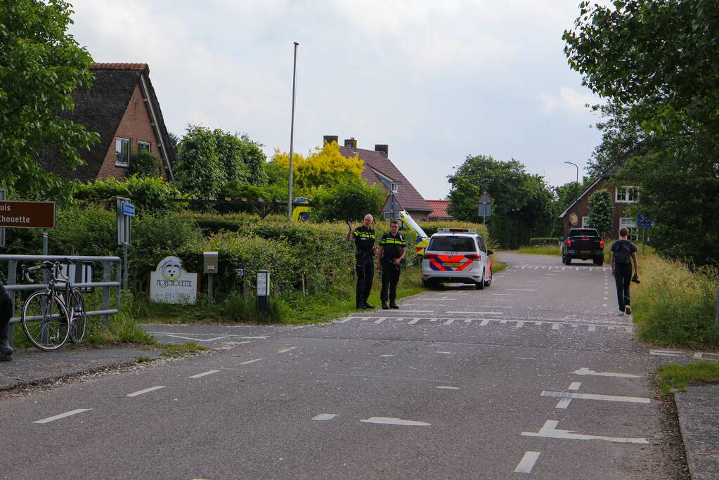 Wielrenner gewond bij aanrijding