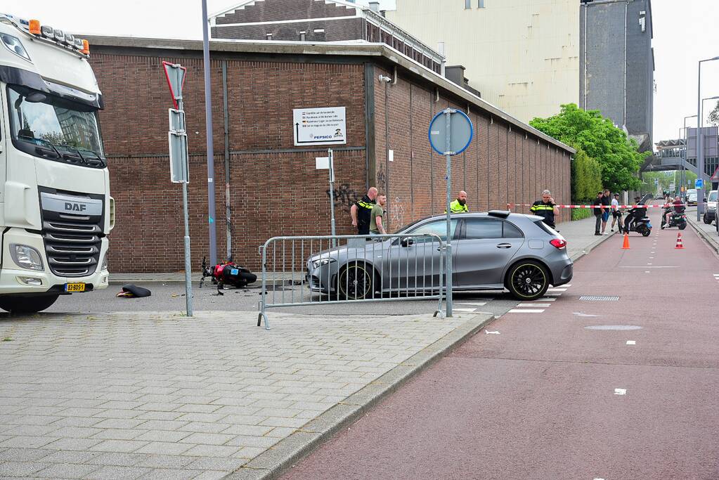 Enorme schade bij ernstig ongeval