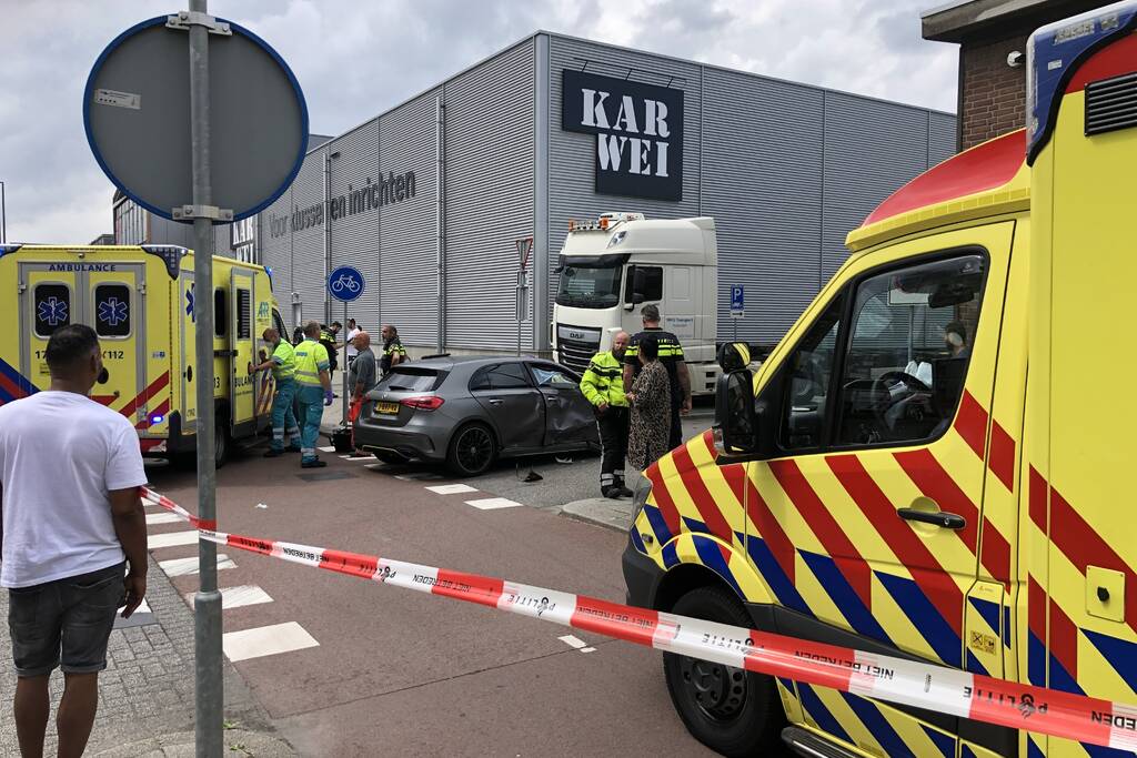 Enorme schade bij ernstig ongeval