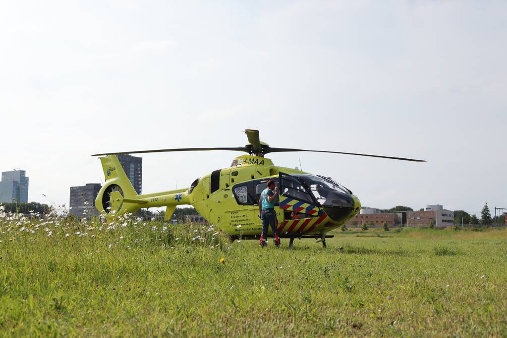 Traumahelikopter ingezet voor incident in woning