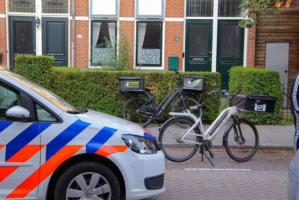 Eenzijdig ongeval met bezorger Thuisbezorgd