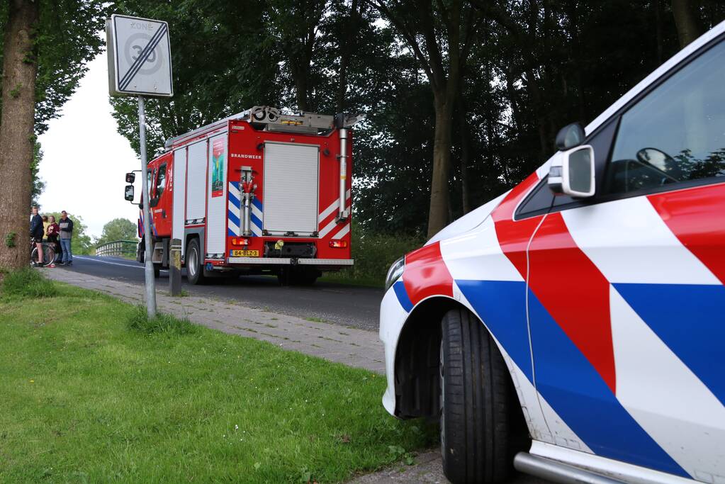 Brand in afvalbakken snel geblust