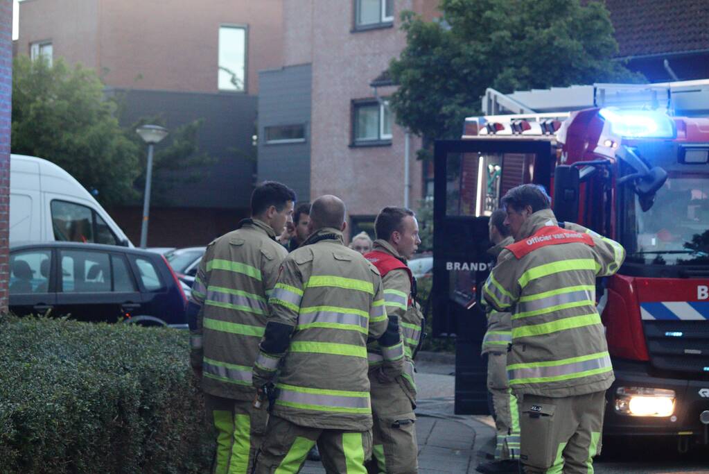 Grote brand in appartementencomplex