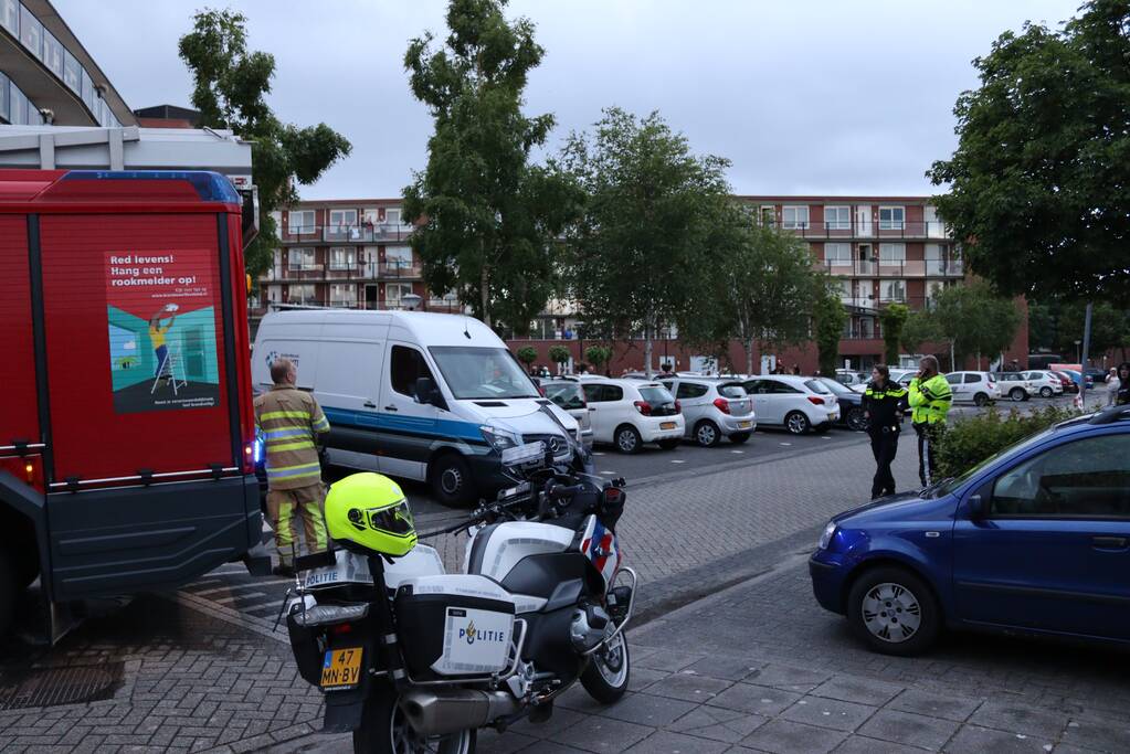 Grote brand in appartementencomplex