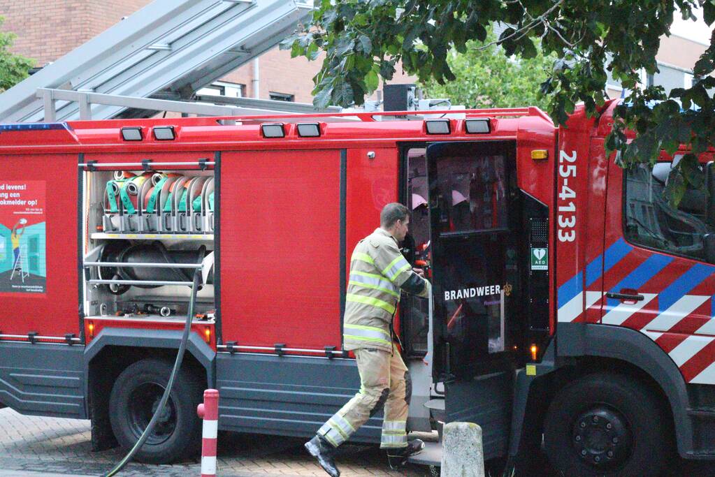 Grote brand in appartementencomplex