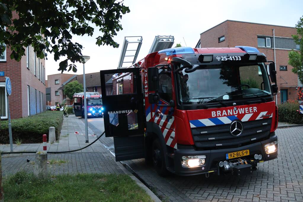 Grote brand in appartementencomplex