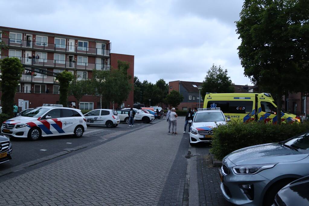 Grote brand in appartementencomplex