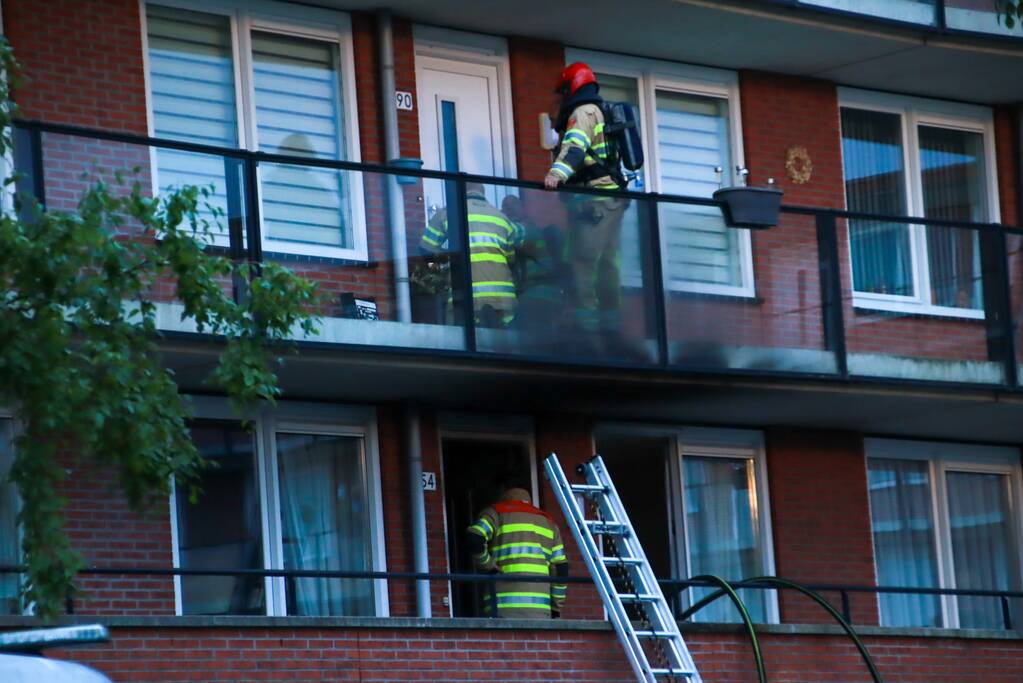 Grote brand in appartementencomplex