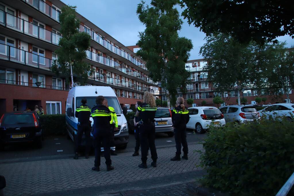 Grote brand in appartementencomplex