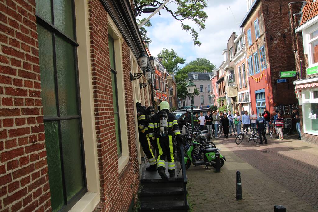 Brandweer doet onderzoek naar gevaarlijke stof