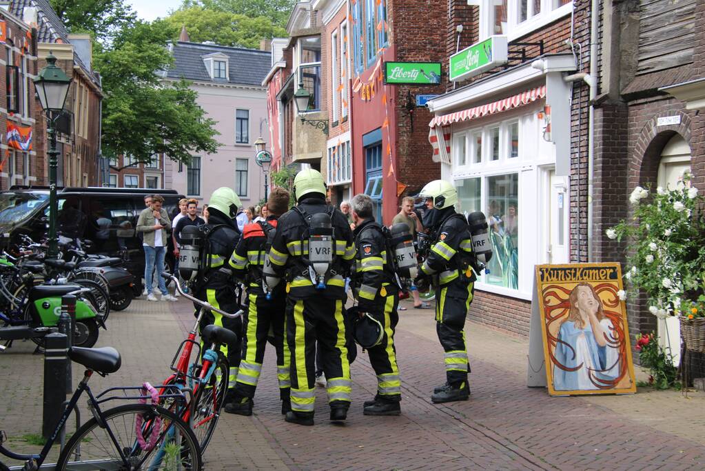 Brandweer doet onderzoek naar gevaarlijke stof