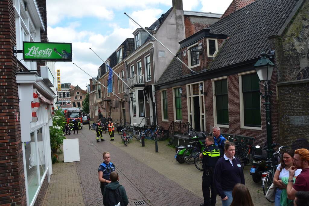 Brandweer doet onderzoek naar gevaarlijke stof