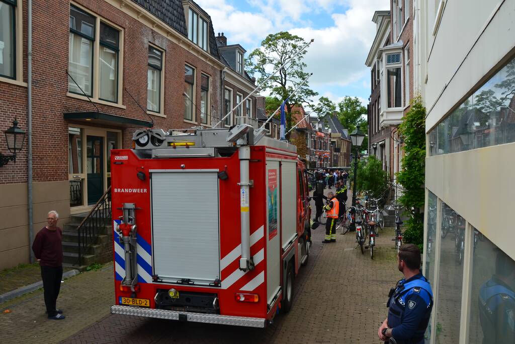 Brandweer doet onderzoek naar gevaarlijke stof