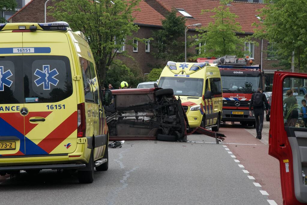 Zwaargewonde bij ernstig ongeval