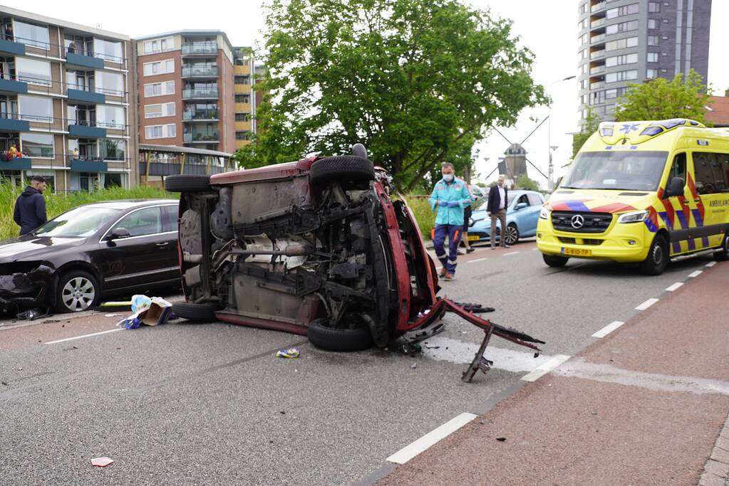 Zwaargewonde bij ernstig ongeval