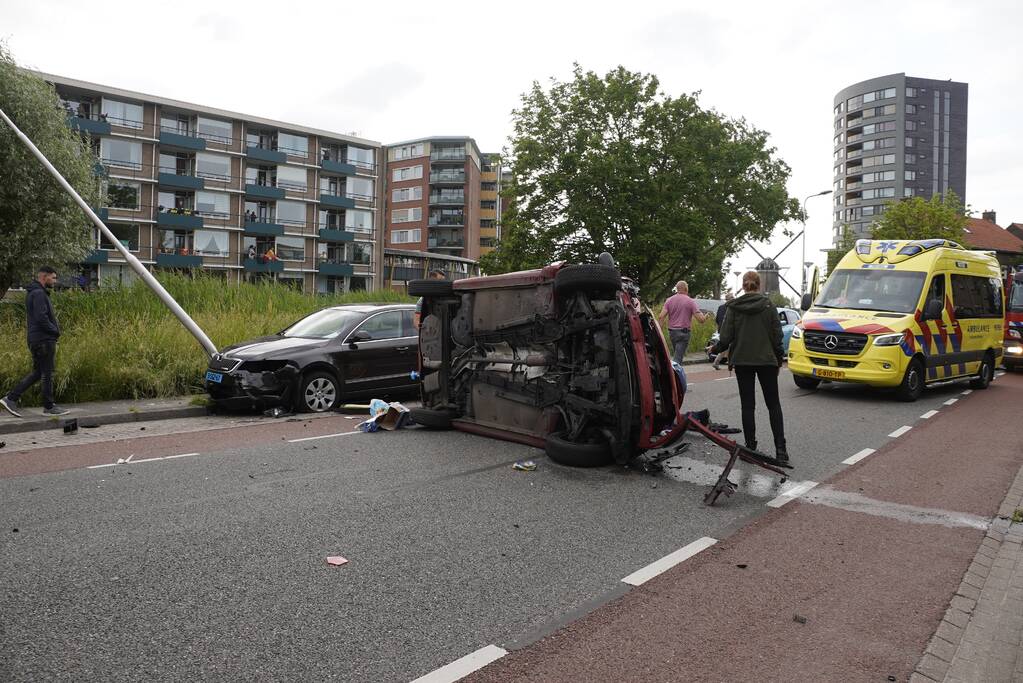 Zwaargewonde bij ernstig ongeval