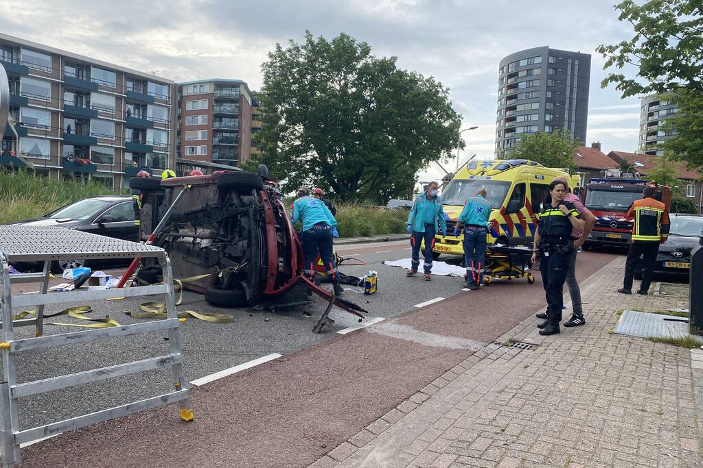 Zwaargewonde bij ernstig ongeval