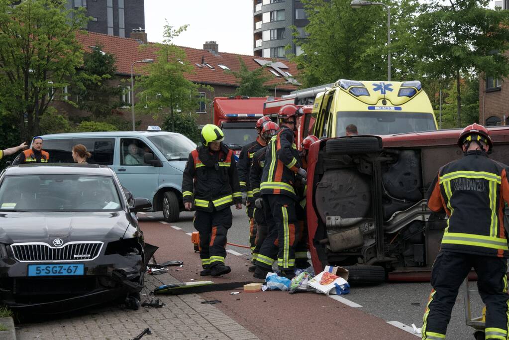 Zwaargewonde bij ernstig ongeval
