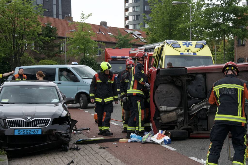 Zwaargewonde bij ernstig ongeval