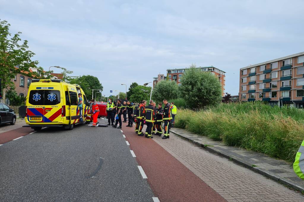 Zwaargewonde bij ernstig ongeval