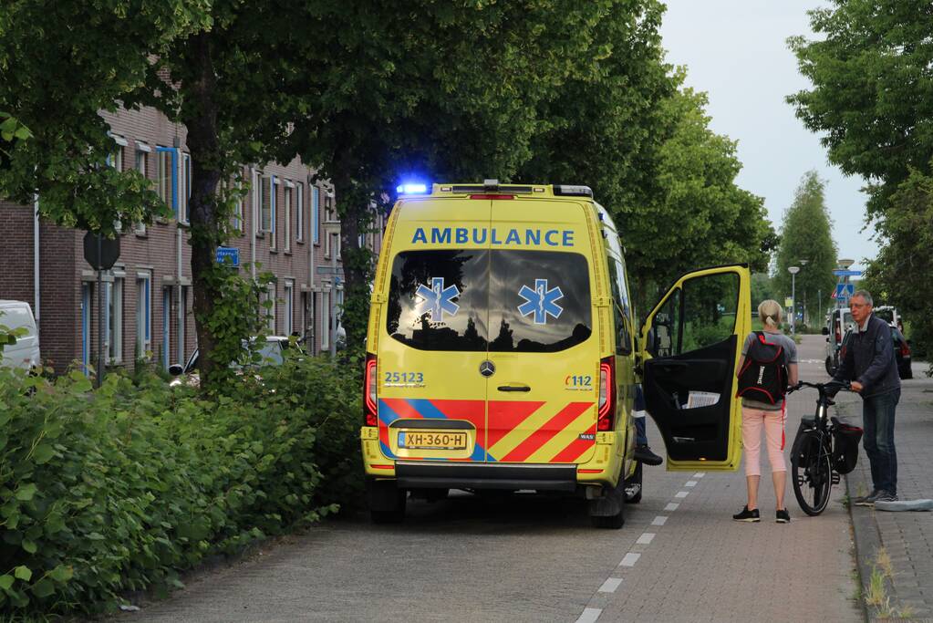 Kind gewond na val met fiets