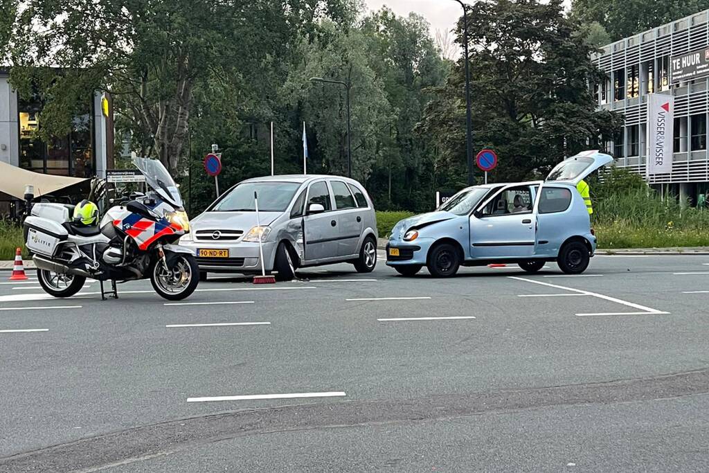 Persoon gewond bij aanrijding