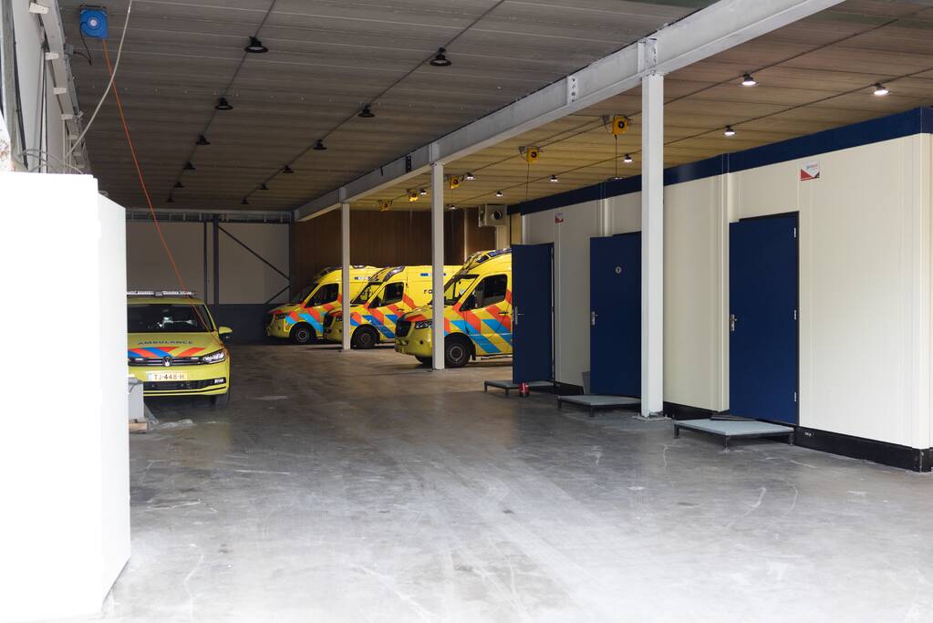 Ambulancepost Centrum verhuisd naar nieuwe tijdelijke locatie