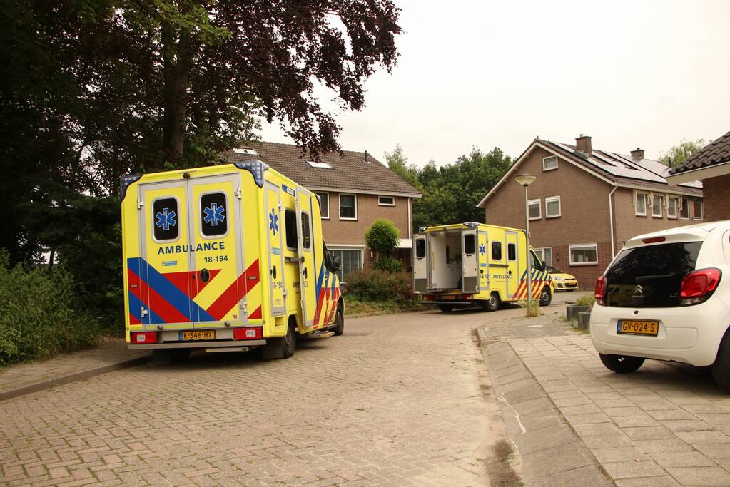 Traumahelikopter landt voor incident met baby