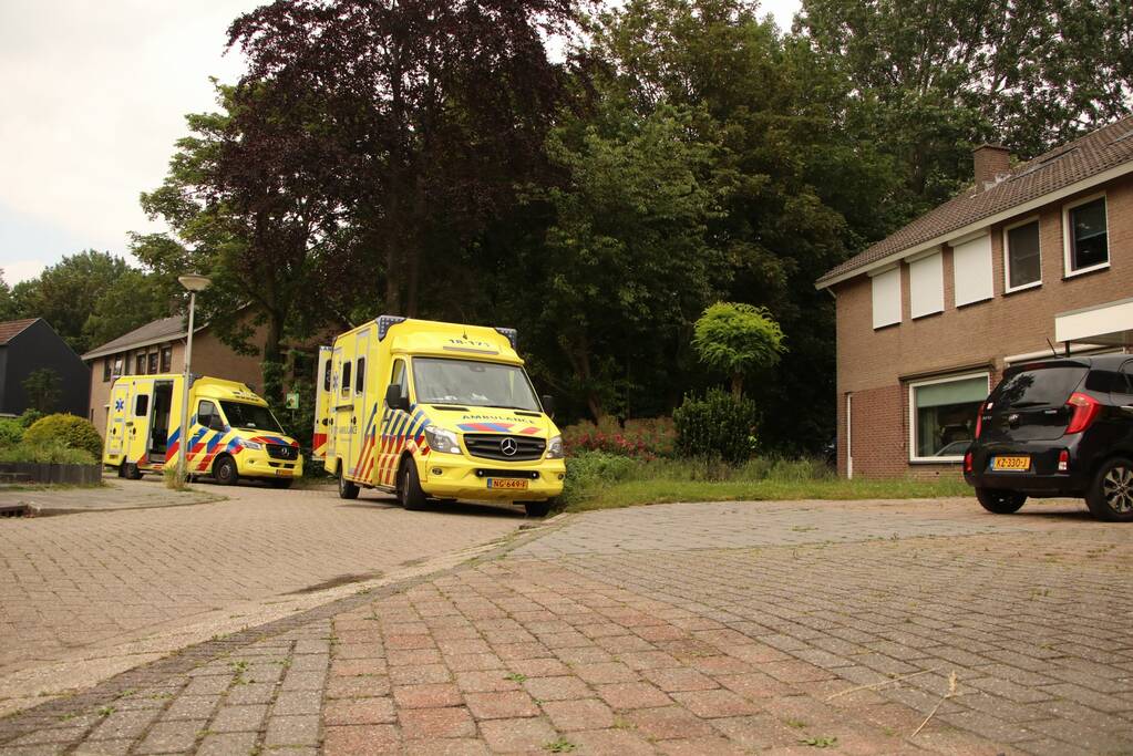 Traumahelikopter landt voor incident met baby