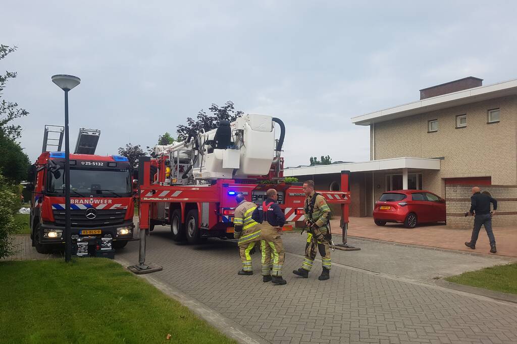 Brand in schakelkast voor zonnepanelen