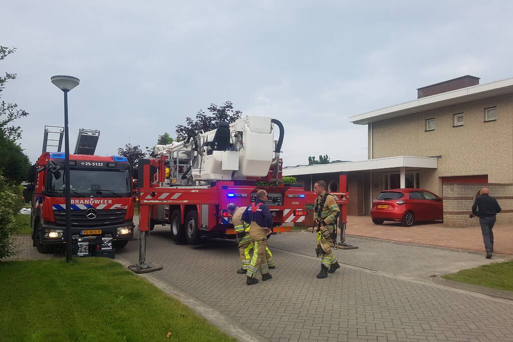 Brand in schakelkast voor zonnepanelen