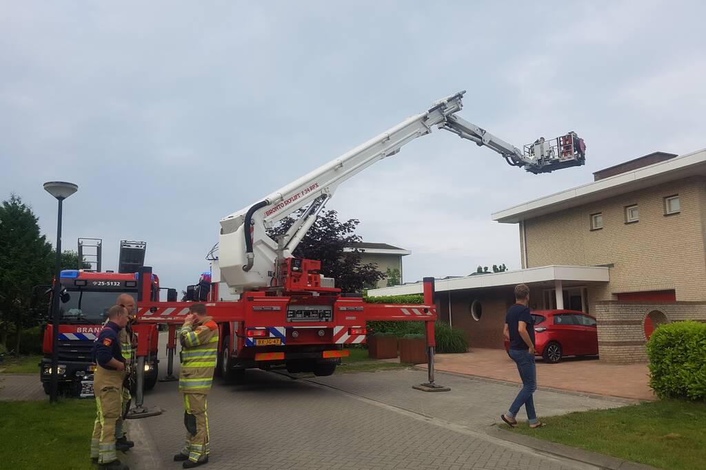 Brand in schakelkast voor zonnepanelen