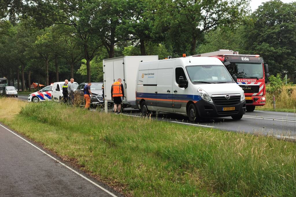 Schade bij kop-staartbotsing