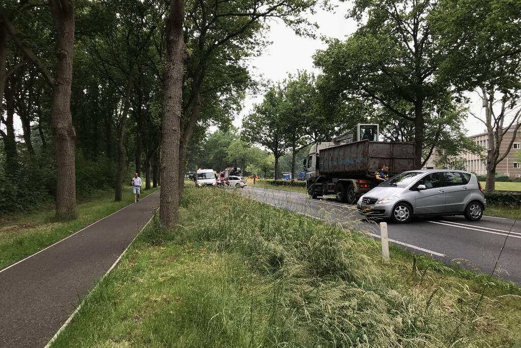 Schade bij kop-staartbotsing