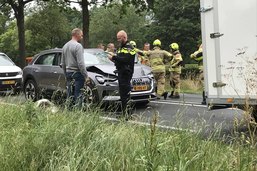 Schade bij kop-staartbotsing