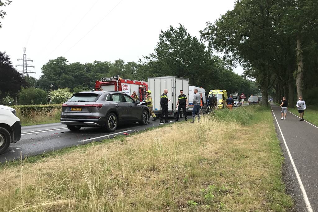 Schade bij kop-staartbotsing
