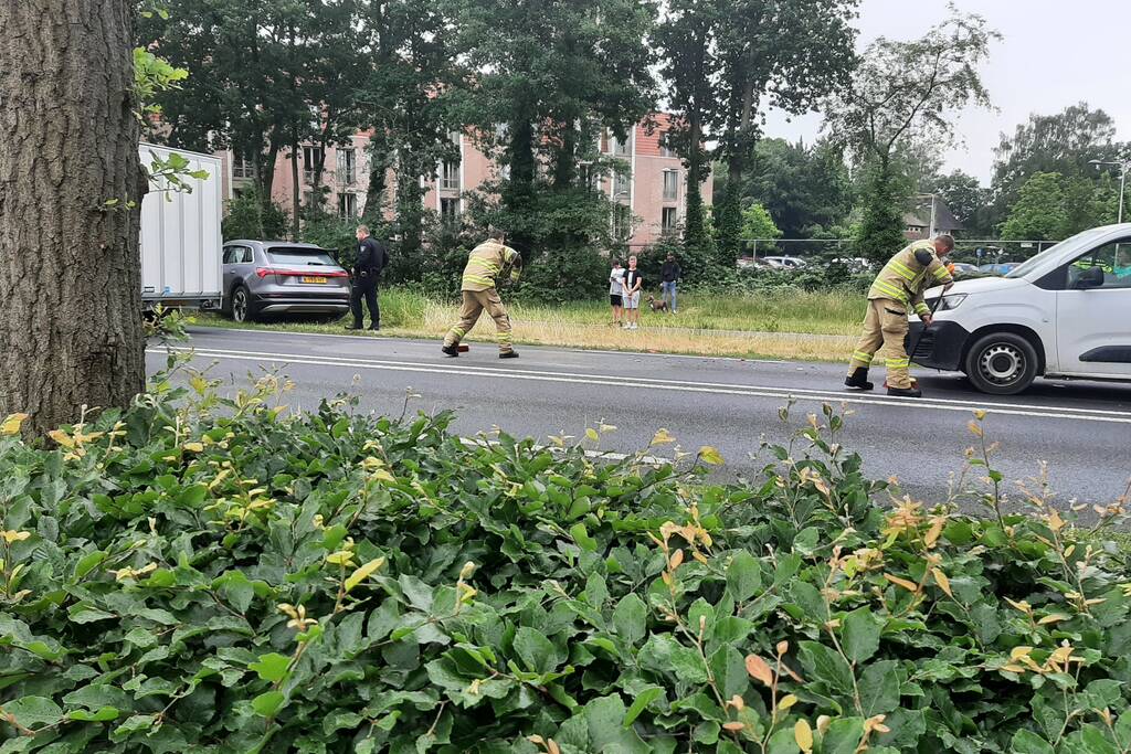 Schade bij kop-staartbotsing