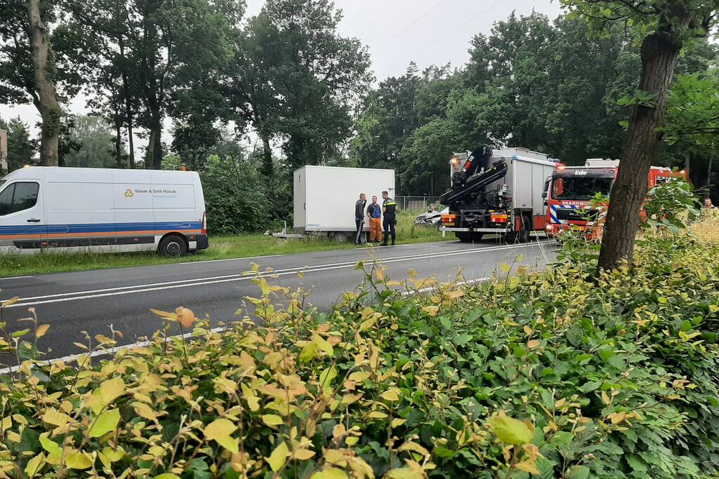 Schade bij kop-staartbotsing