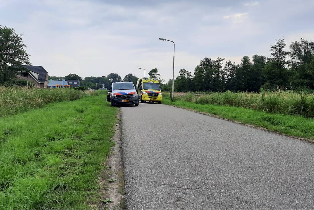 Fietser gewond na val