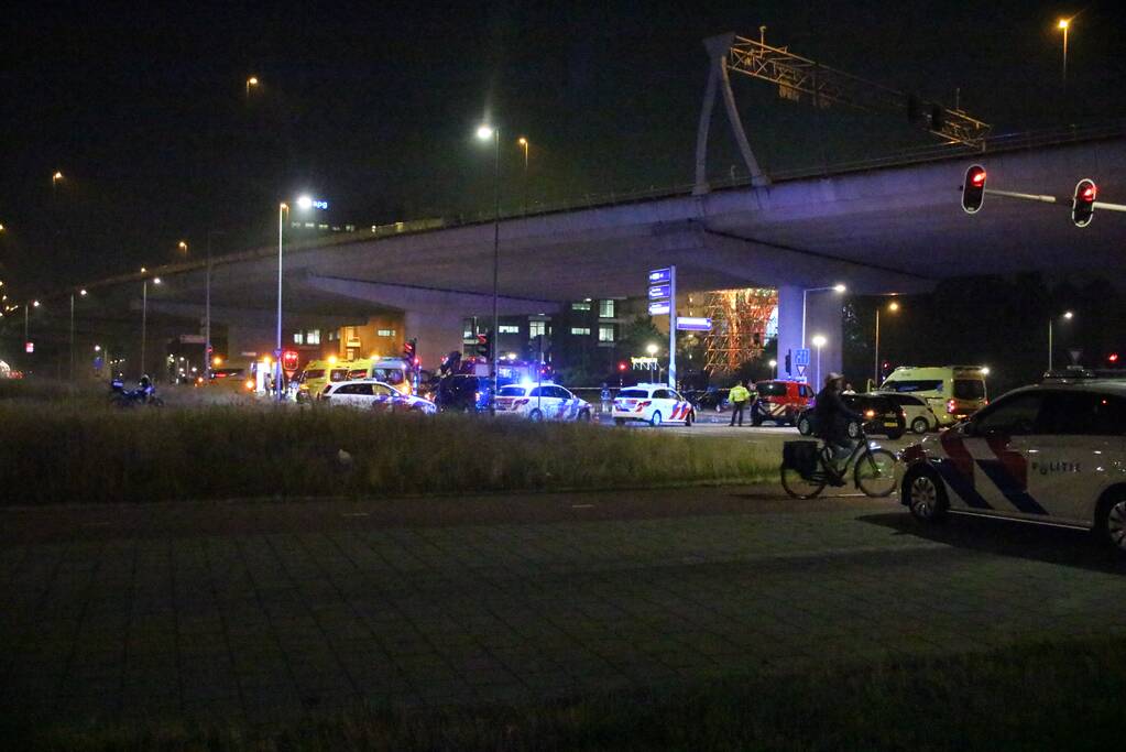 Persoon zwaargewond door ernstig ongeval